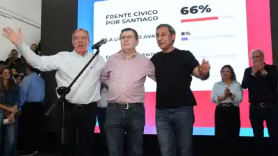 A un año del 73,85%, el Frente Cívico eligió qué recordar y qué no