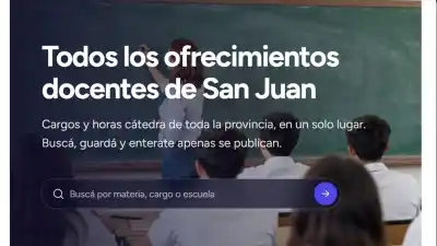 Tiene 24 años, es de San Juan y creó una app que ya usan docentes de toda la provincia