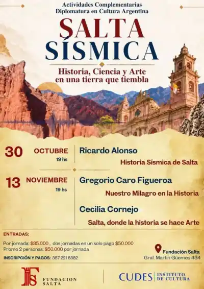 Salta tiembla desde hace siglos: dos jornadas para entender por qué