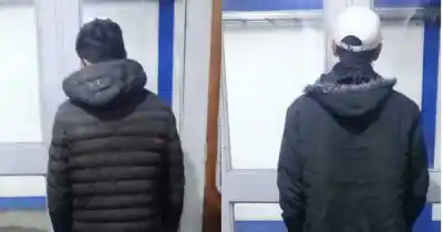 Despertó a su esposa por ruidos en el patio y lo que encontró terminó con dos detenidos en Maipú