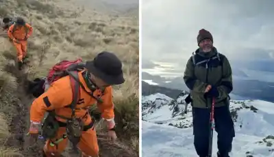 Llevan 14 días buscando a Raúl en el Ñuñorco y la nieve les jugó una mala pasada
