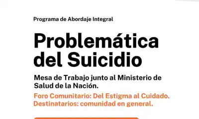 El foro sobre suicidio que llega a Esquel: quiénes estarán a cargo de la capacitación