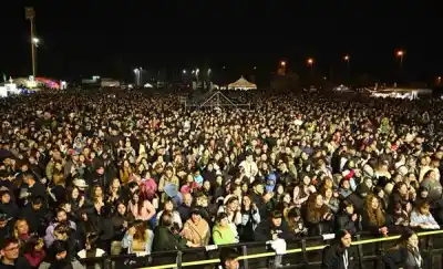Trelew festejó sus 140 años y el número final sorprendió a todos