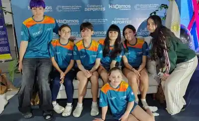 Siete gimnastas de Ferro viajaron a Catamarca y Chubut sueña con el Nacional de Trampolín