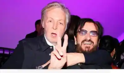 Ringo Starr y Paul McCartney graban juntos su primer dueto formal desde la separación de los Beatles