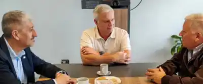 Benedetti se reunió con Frizza: la zona Sur de Arroyito espera su segunda etapa de cloacas
