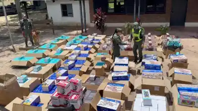 Pararon un camión en la ruta y el semirremolque escondía una carga de $72 millones