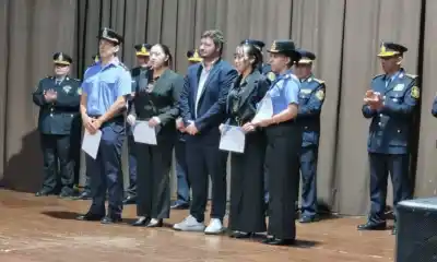 Zabala felicitó a los nuevos conductores de la Policía del Chubut y habló de lo que viene en la calle