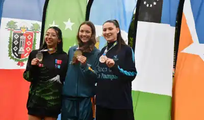 La joya de Chubut que brilló en Valdivia: oro, récord y una marca que espera confirmación