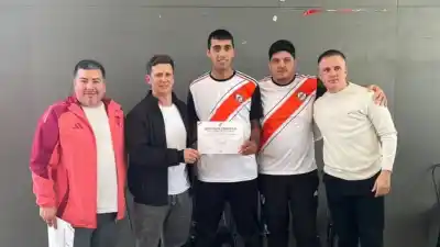 Volvió del Monumental con una calcomanía de Catamarca y un recuerdo que no olvidará