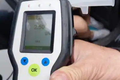 Cinco conductores al volante con niveles de alcohol que asustan: entre 1,89 y 2,50 g/l