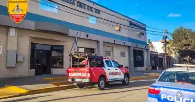 Un paciente encendió un encendedor en plena habitación y los bomberos tuvieron que entrar a la clínica