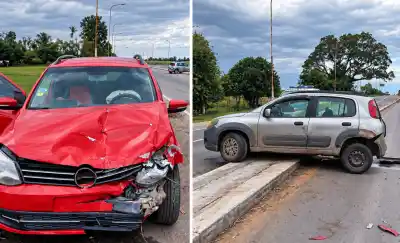 Chocaron en la 157 y la 323, señalaron a una mujer y ella apareció por su cuenta en la comisaría