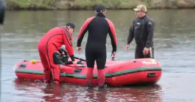Dos hermanos desaparecieron en el río Gallegos: qué encontraron los buzos en La Toma