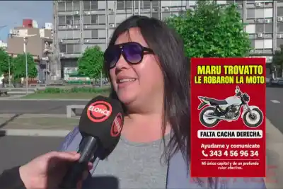 Volvió al club y su moto ya no estaba: la escena que quedó grabada