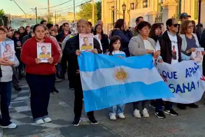 Sus hijos marcharon en Esquina y sus colegas en la capital: el pedido por Nancy Godoy