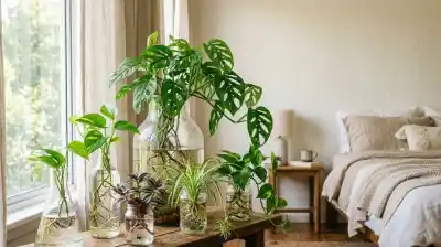Tres plantas que crecen en agua y son ideales para decorar el dormitorio