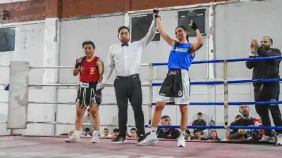 Nueve peleas en Gálvez, una campeona provincial y un santafesino noqueado en Inglaterra