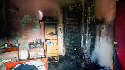 Se le prendió fuego la casa en la zona oeste: quién es el jubilado que terminó con quemaduras