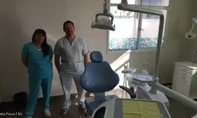 Villa Italia suma un sillón dental nuevo: qué pasó con el que usaban desde hace 20 años