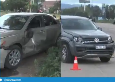 Una camioneta cruzó en rojo en la ruta 34 y el conductor quedó al borde de una multa millonaria