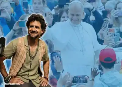 Le prohibieron usar su poncho para cantarle al Papa y reveló el motivo