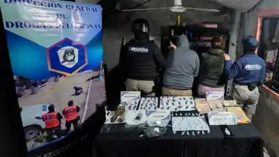 Con arresto domiciliario por narcotráfico, vendía droga en su casa y sin la pulsera electrónica