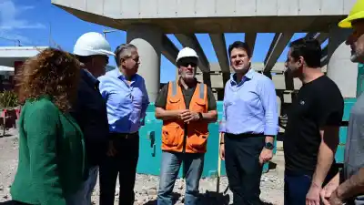 Neuquén suma un viaducto clave en Mosconi: las vigas que faltan y la fecha que ya tiene
