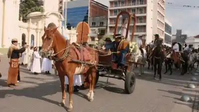 La fe sale a caballo: los gauchos ya tienen hora para llegar a Río Blanco