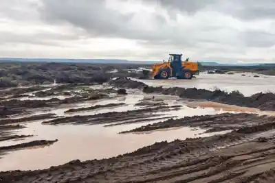 Neuquén quedó partida en dos: los cañadones que llevaban 70 años secos ahora se están llenando