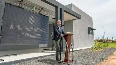 Chajarí sumó un nuevo espacio en su polo industrial: qué dijo Frigerio sobre el futuro de la producción