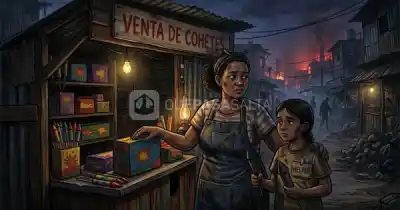 Madre e hija montaron su "kiosco" en una casa de General Güemes: cómo terminaron