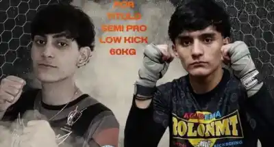 El Soberbio se prepara para su primera noche de MMA: 15 combates y un pibe de 17 años que ya pelea como veterano