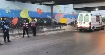 Cayó del puente en la zona norte y lo que confirmó el hospital cambió la investigación
