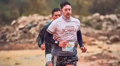 Corrió 22 kilómetros en la montaña riojana y metió un cuarto puesto para Catamarca
