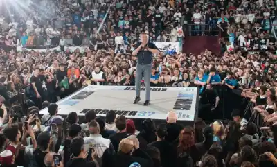 Máximo llenó Lanús y reveló qué quiere hacer Cristina: "Abrazar a los castigados por este modelo"