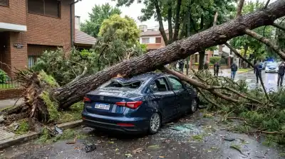 Le avisó al municipio que el pino se le venía encima y nadie hizo nada: cuando cayó, la Justicia tomó una decisión con el número final