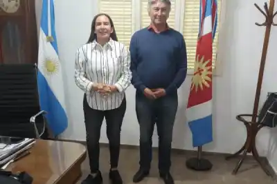 El nuevo intendente de Los Telares se sentó con el Consejo de Educación: qué temas lo tienen en vilo al pueblo