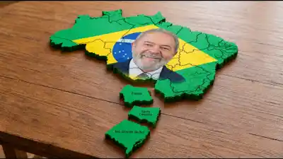 Quiere separar tres estados de Brasil y crear un país nuevo: el mapa que ilusiona a los "bolsonaristas"