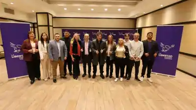 Milei y Jalil partieron juntos de madrugada: el dato que quedó en el hotel