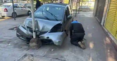 Lo persiguieron por Las Heras y terminó escapando por los techos: qué encontraron en el auto