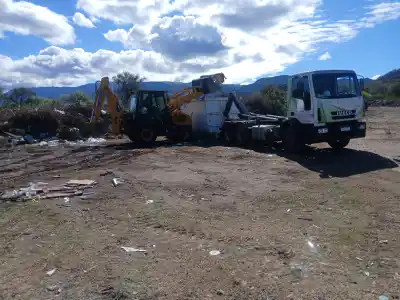 Sacaron de las calles más de 8.000 kilos de cacharros en el departamento Belgrano
