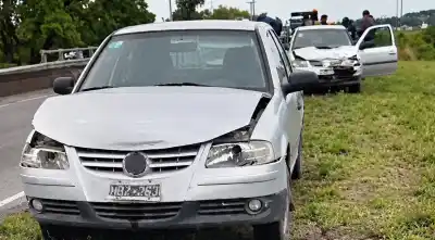 Cuatro autos chocaron en Circunvalación y uno se esfumó: los detalles que nadie explica