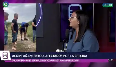 La crecida ya afecta a 2.221 personas en Chaco, pero muchos se niegan a irse: el motivo que dio una funcionaria