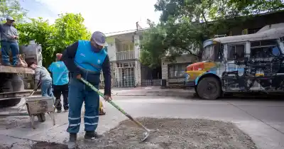 Dos semanas de lluvia destaparon el punto débil de las calles de la Ciudad