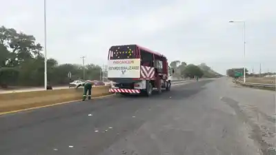Ruta 38: hay obras en la calzada y piden frenar en un tramo clave de la Capital