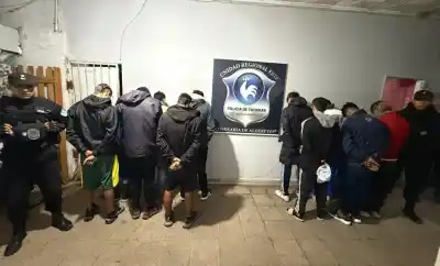 Operativo en Alderetes: 12 personas trasladadas y dos motos retenidas en un mega despliegue policial