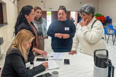 Concarán: el trámite que más pidieron los vecinos en el operativo del Salón Sergiani