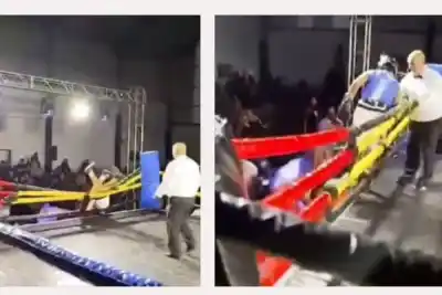 Cayeron del ring en plena pelea: qué pasó con los dos boxeadores en Paso de los Libres