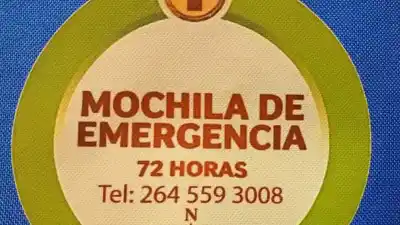 San Juan: armó una mochila para sobrevivir 72 horas y ya la consultaron más de 200 personas